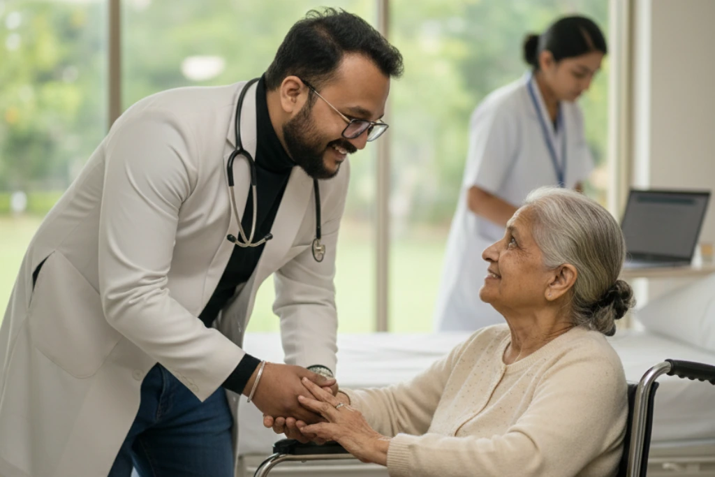 Modern medical facility